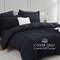 Hearth & Harbor Duvet Cover With Fitted Sheet Soft Double Brushed Bedding Set